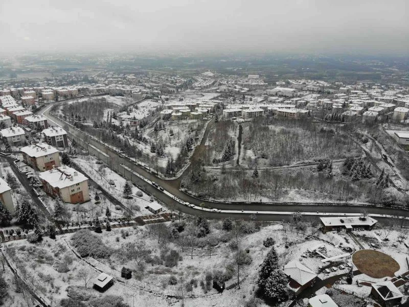En düşük kar kalınlığı Düzce’de ölçüldü
