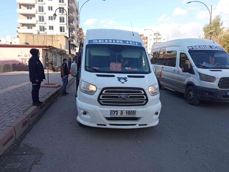 Cizre’de nöbetçi dolmuş uygulaması başlatıldı
