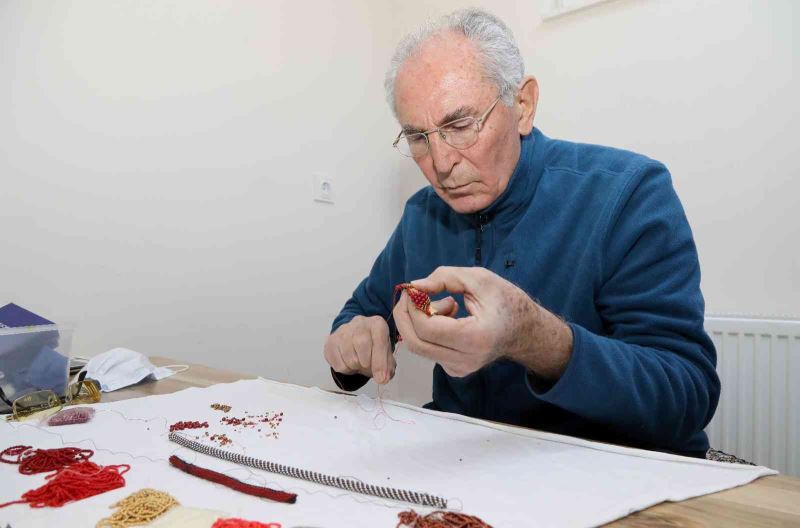 Emekli arkeolog Çankaya Evi’nde üretime katılıyor
