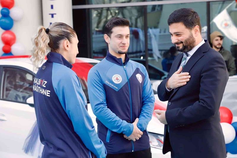 Başkan Öztekin’den milli sporculara büyük jest
