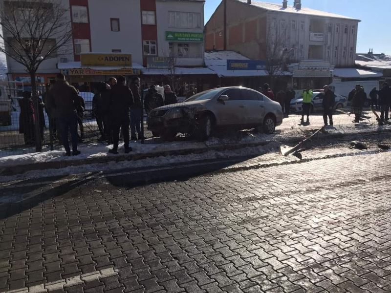 Solhan’da trafik kazası: 2 yaralı
