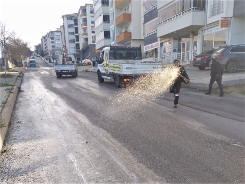 Buzlanmaya karşı tuzlu mücadele
