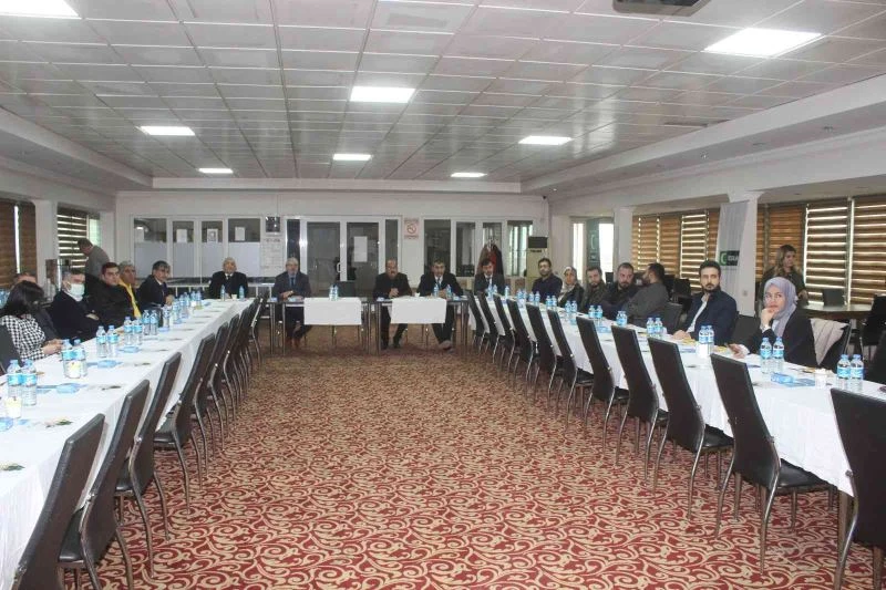 Bağımlılıkla mücadele projelerinin değerlendirme toplantısı yapıldı
