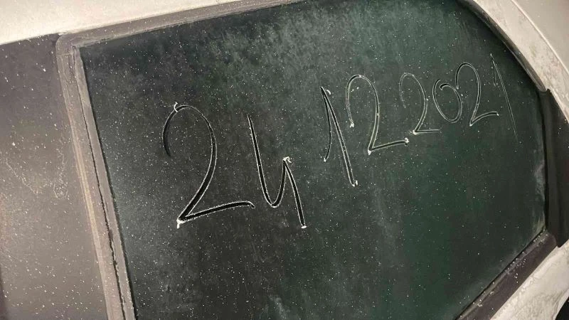 Hava buz kesti Düzce -12 dereceleri gördü

