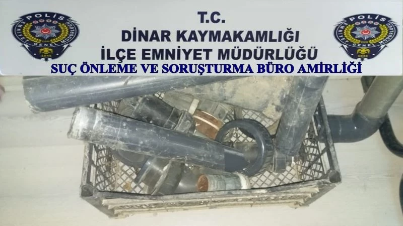 Isparta’da hırsızlık yaptılar, Dinar’da yakalandılar
