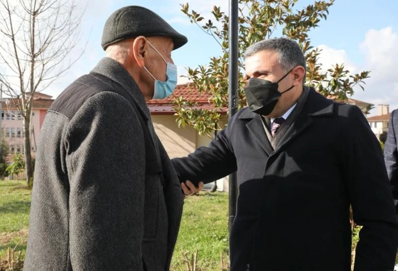 Vali Atay, huzurevini ziyaret etti
