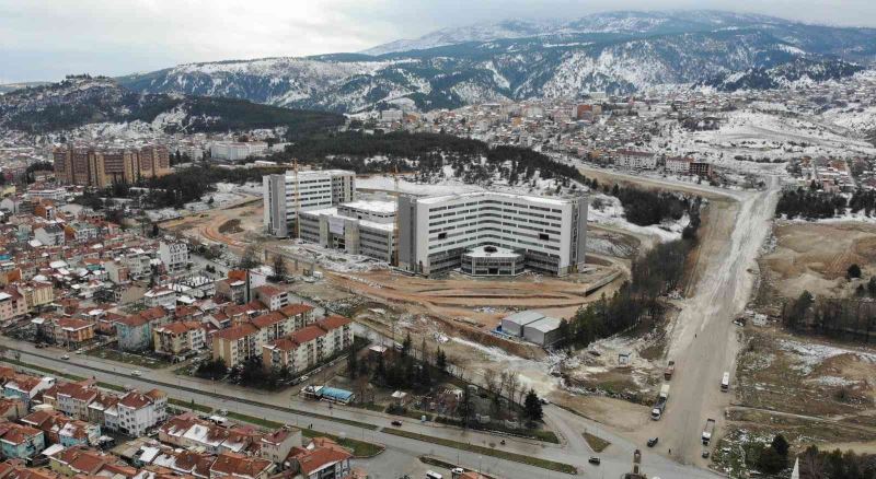  Kütahya Şehir Hastanesi betonarme işi tamamlandı
