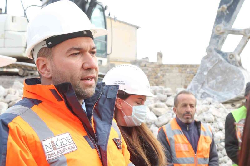 Niğde tarihi kalede koruma ve yenileme projesi başladı
