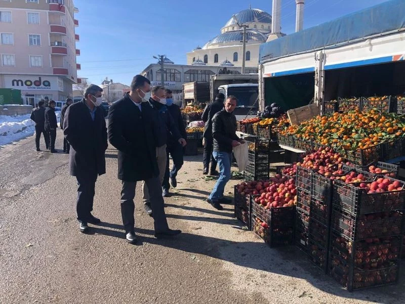 Kaymakam Savar’dan esnaf ziyareti
