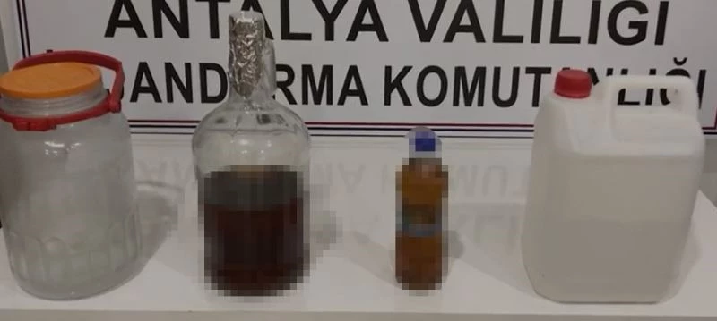 Denetime gidilen işletmede ‘sahte alkol’ bulundu
