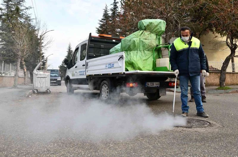 Rögar kapaklarında ilaçlama çalışmaları hız kesmiyor
