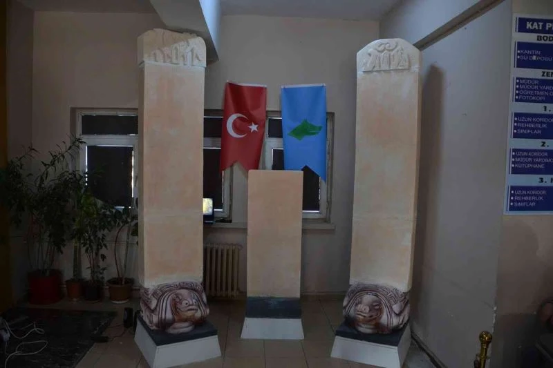 Göktürk Yazıtları’nın birebir kopyası Erzurum’da yapıldı
