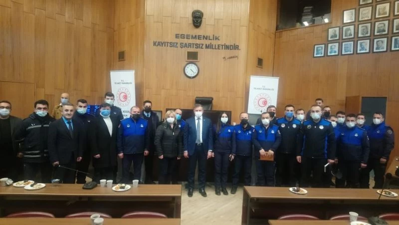 Ticaret İl Müdürlüğü’nden zabıtaya fahiş fiyat eğitimi
