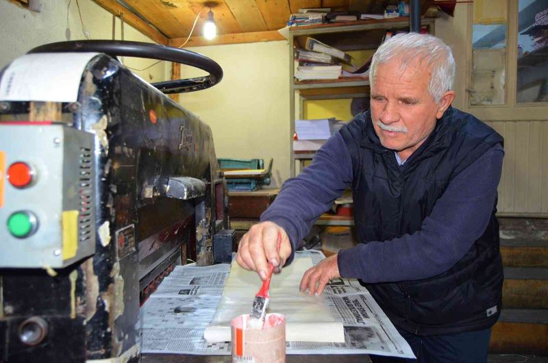 İznik’in yarım asırlık matbaa ustası
