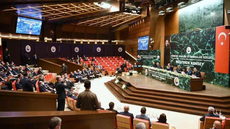 Başkan Necdet Takva, TOBB Müşterek Konsey Toplantısına başkanlık etti
