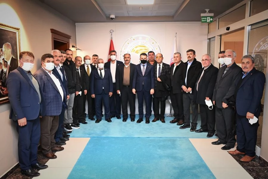 Kastal, Osmaniyeli Muhtarları Ağırladı