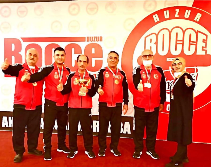 Osmaniye Huzurevi Bocce Takımı Türkiye Şampiyonu