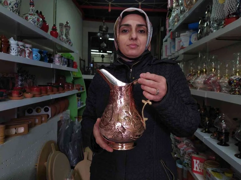 5 bin yıllık şifa kaynağı bakır kaplara büyük ilgi
