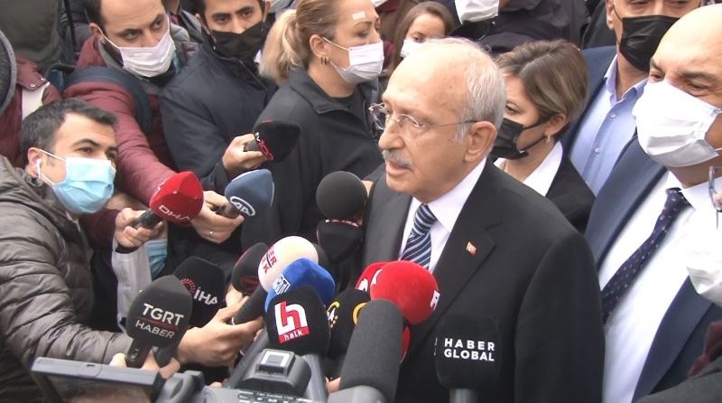 CHP Lideri Kılıçdaroğlu, kendisine randevu vermeyen TÜİK’e gitti
