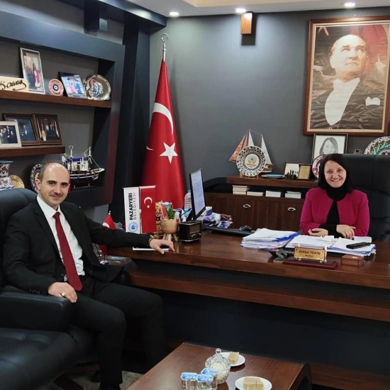 Bilecik Kültür ve Turizm Müdürü Bircan, Pazaryeri Belediye Başkanı Tekin’i ziyaret etti
