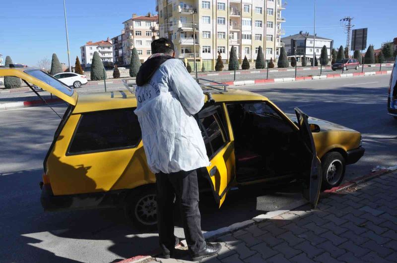 Karaman’da çalınan otomobili polis 5 saat sonra terk edilmiş halde buldu
