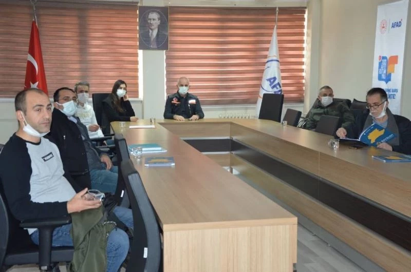 Türkiye Afet Risk Azaltma Planı çalıştayı yapıldı
