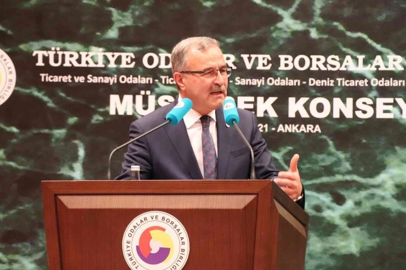 Başkan Kütükcü, Konyalı sanayicilerin sorunlarını Ticaret Bakanı Muş’a anlattı
