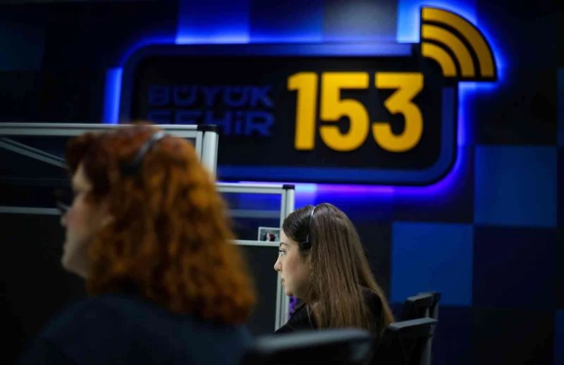 Büyükşehir 1 milyon 100 bin çağrıya cevap verdi
