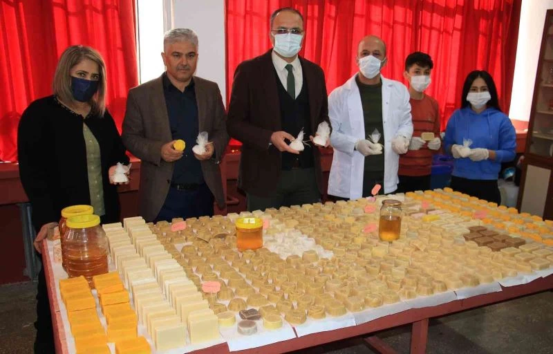 Atık bitkisel yağlar, çeşit çeşit sabun oldu
