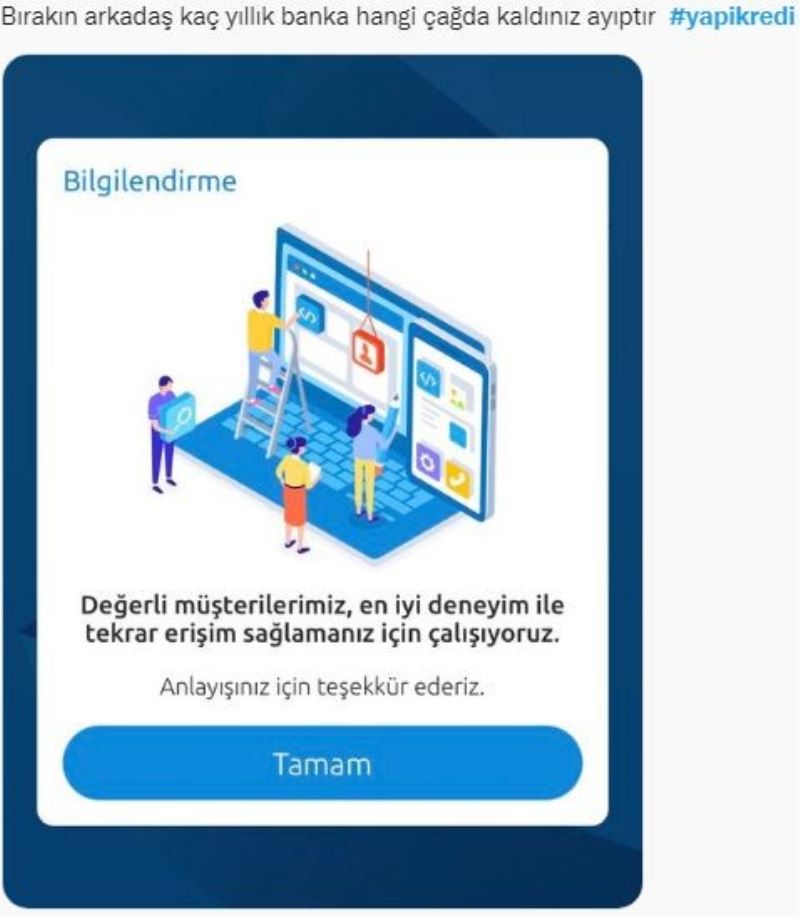 Yapı Kredi uygulamasındaki güncelleme kullanıcıları kızdırdı
