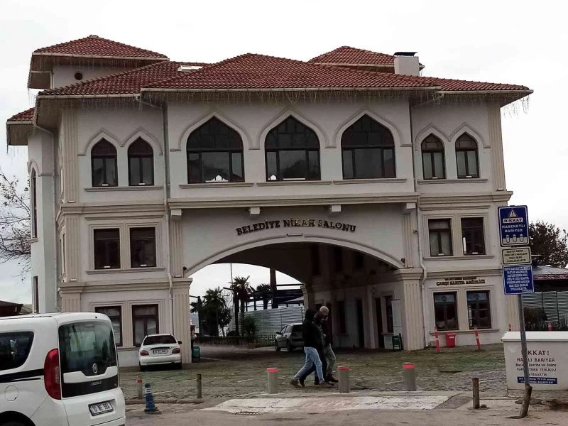 Bandırma’da nikâh salonu tadilata girdi
