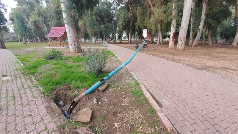 Berdan Barajı mesire alanında tahribat ve hırsızlık
