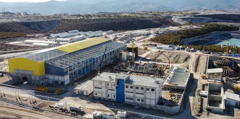 Emet Sülfürik Asit Tesisi inşaatı hızla devam ediyor
