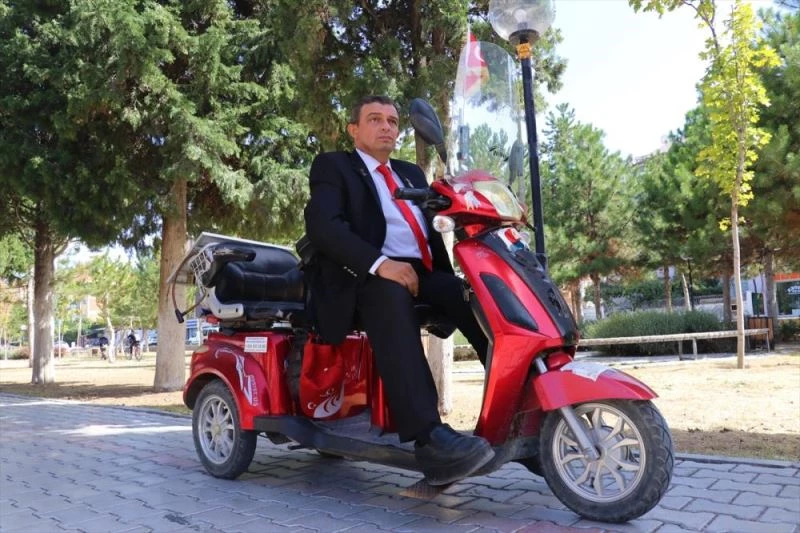 Yuvada büyüyen Burdurlu gazinin vatan ve bayrak aşkı