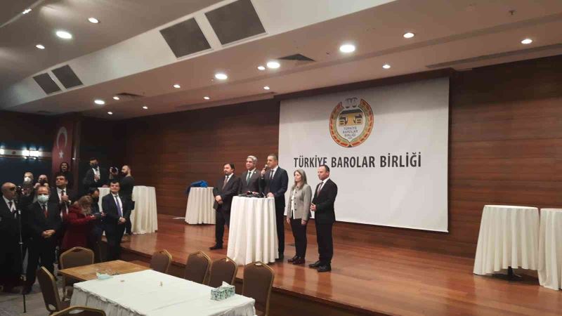 TBB’nin yeni başkanı Sağkan: “Temel hak ve özgürlüklerin teminatı olarak hissedileceği bir TBB olacaktır”
