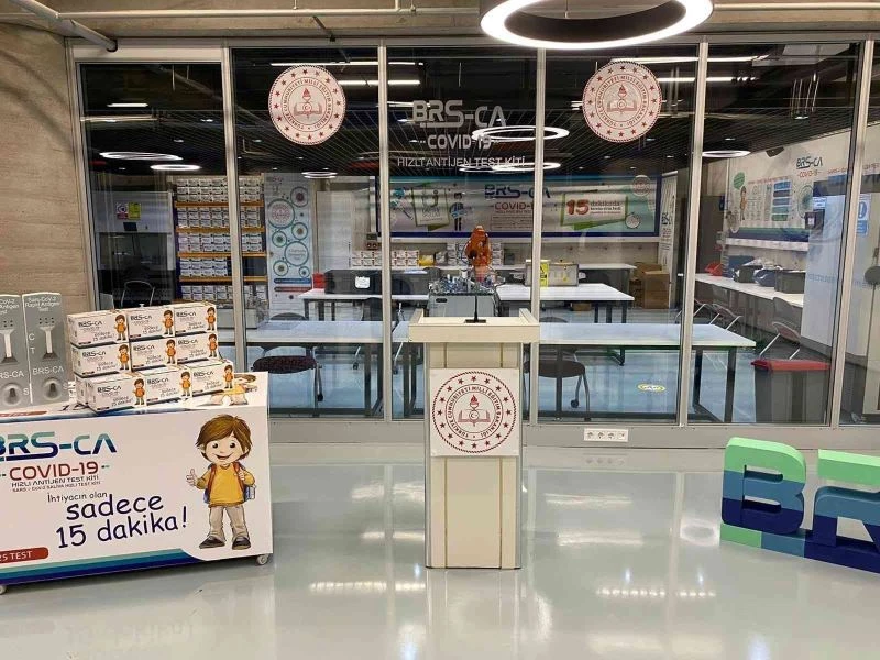 Bursa’da meslek liseleri, antijen kiti üretti
