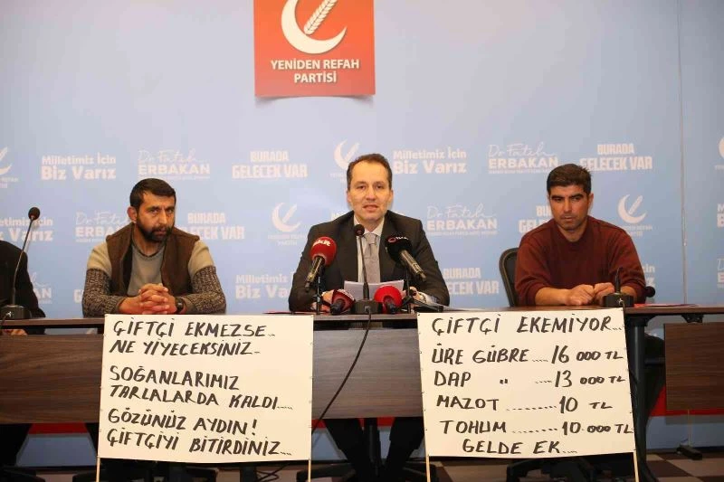 Yeniden Refah Partisi Lideri Erbakan: 