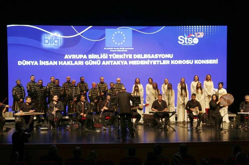 Başkan Eken: “Antakya Medeniyetler Korosu birlik ve beraberliğin en güzel örneği”
