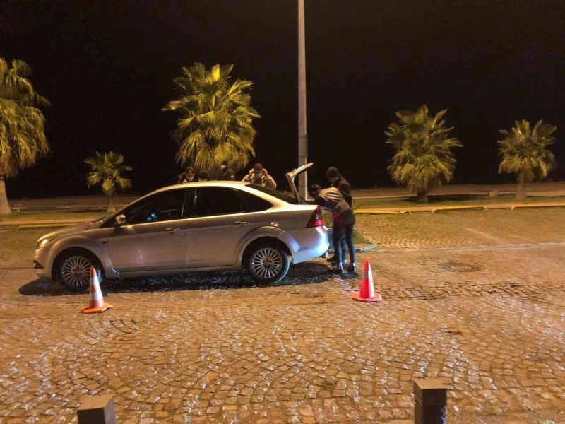 Park ve bahçelerde şok asayiş uygulaması
