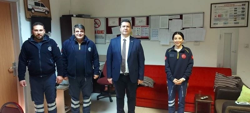 İl Sağlık Müdürü Prof. Dr. Bilge ilçelerdeki sağlık kuruluşlarını ziyaret etti
