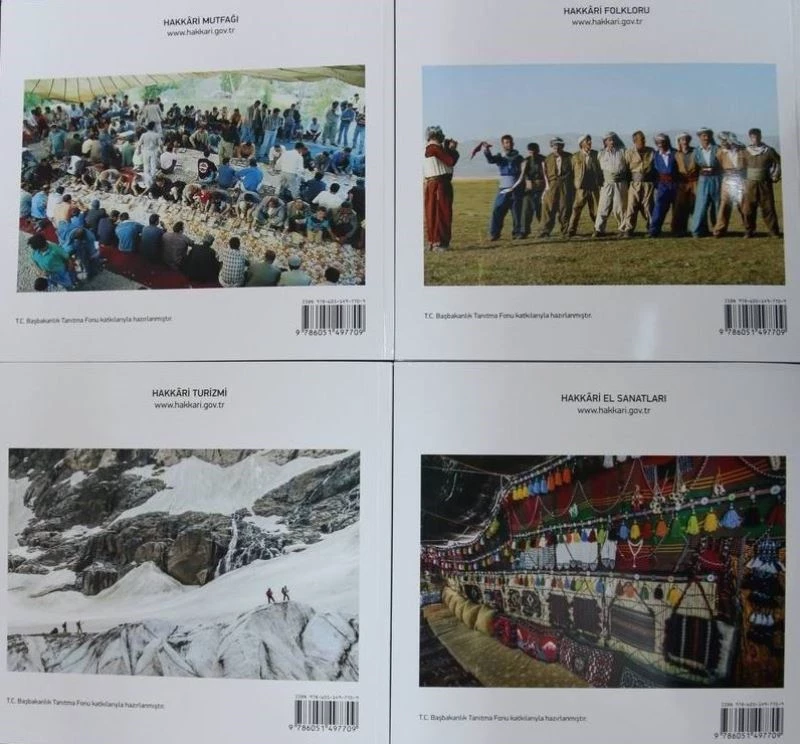 Hakkari Valiliği tanıtım kitapları bastırdı
