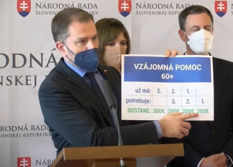 Slovakya’da 3. doz aşı yaptıran 60 yaş ve üzerine 300 Euro verilecek

