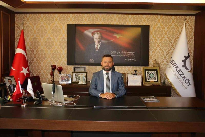 Çerkezköy TSO Başkanı Kozuva üyelerine mesaj yayınladı
