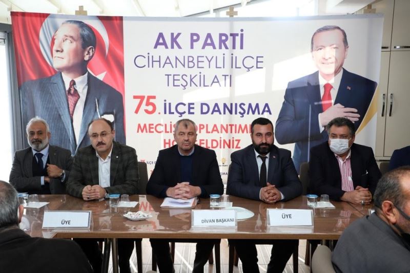 AK Parti’de ilçe danışma meclisleri sürüyor
