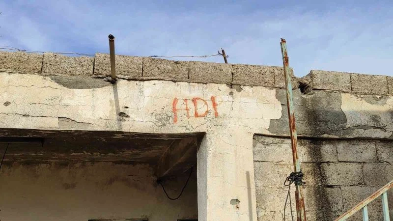 Bakan Soylu’nun duyurduğu teröristin kaldığı ev görüntülendi
