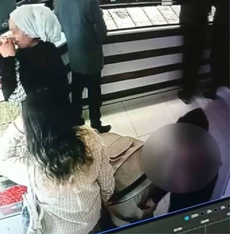 Mardin’de 15 yaşındaki hırsız, kaşla göz arasında bebek arabasından telefon çaldı
