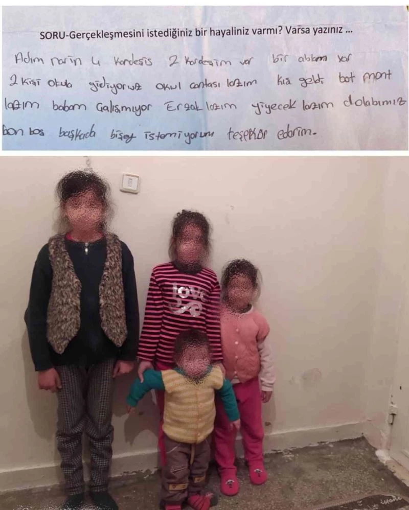 Diyarbakır’da Narin isimli kızın hayalini okuyan hayır sever platform, sürpriz yaptı
