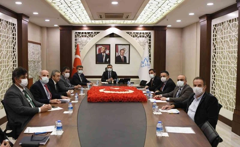 Hakkari’de SANTEK toplantısı yapıldı
