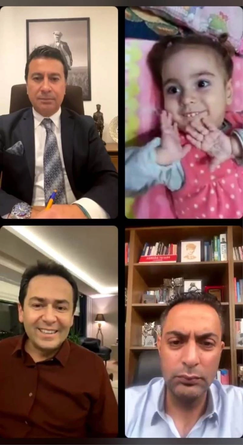 Başkan Aras bir maaşını SMA hastası İkra Deniz bebek için bağışladı
