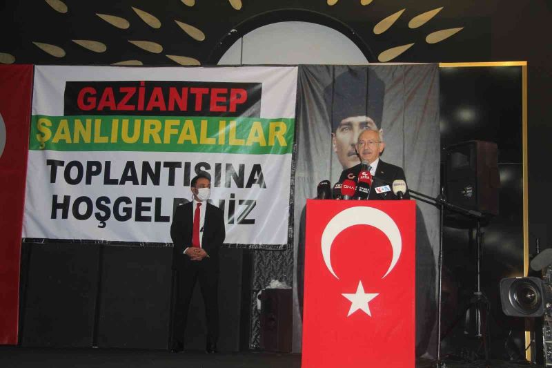 Kılıçdaroğlu, Gaziantep’teki Şanlıurfalılarla buluştu
